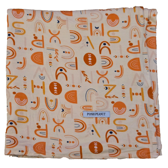 Posh Peanut Boho Rainbow Infant Swaddle EUC - Picture 1 of 3